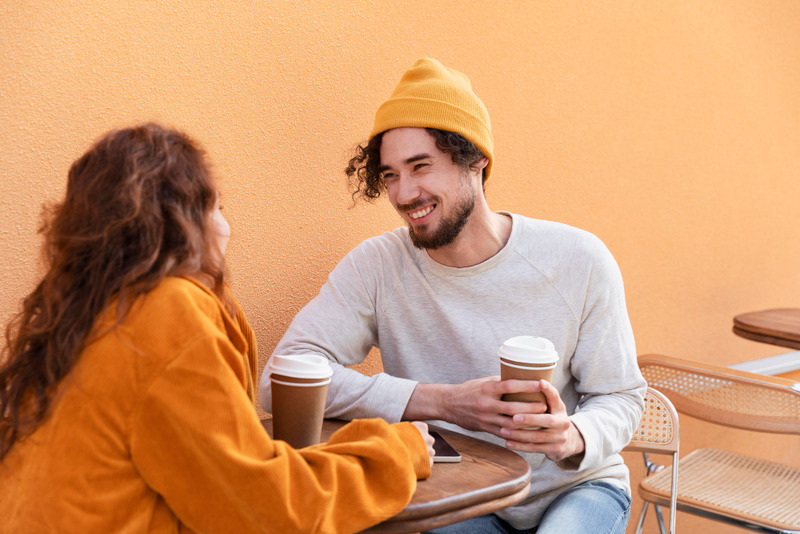 People enjoying coffee at Coffee House
