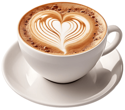 Hot Beverages - Cappuccino with latte art